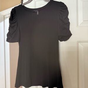 1. State Women's Black Short Sleeve Top